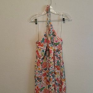 NWT Old Navy Floral Halter Maxi Dress, XXL